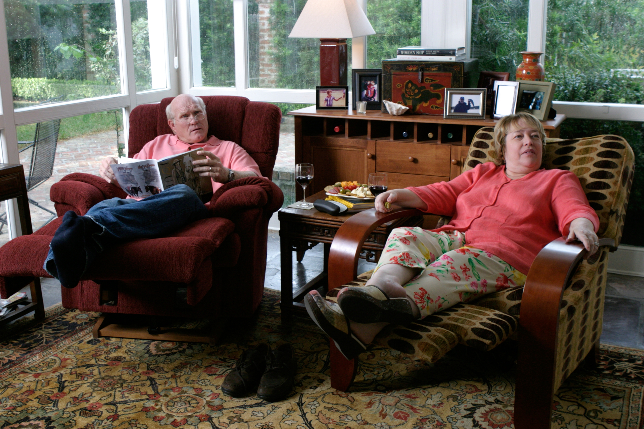 Still of Kathy Bates and Terry Bradshaw in Uzdelsta meile (2006)