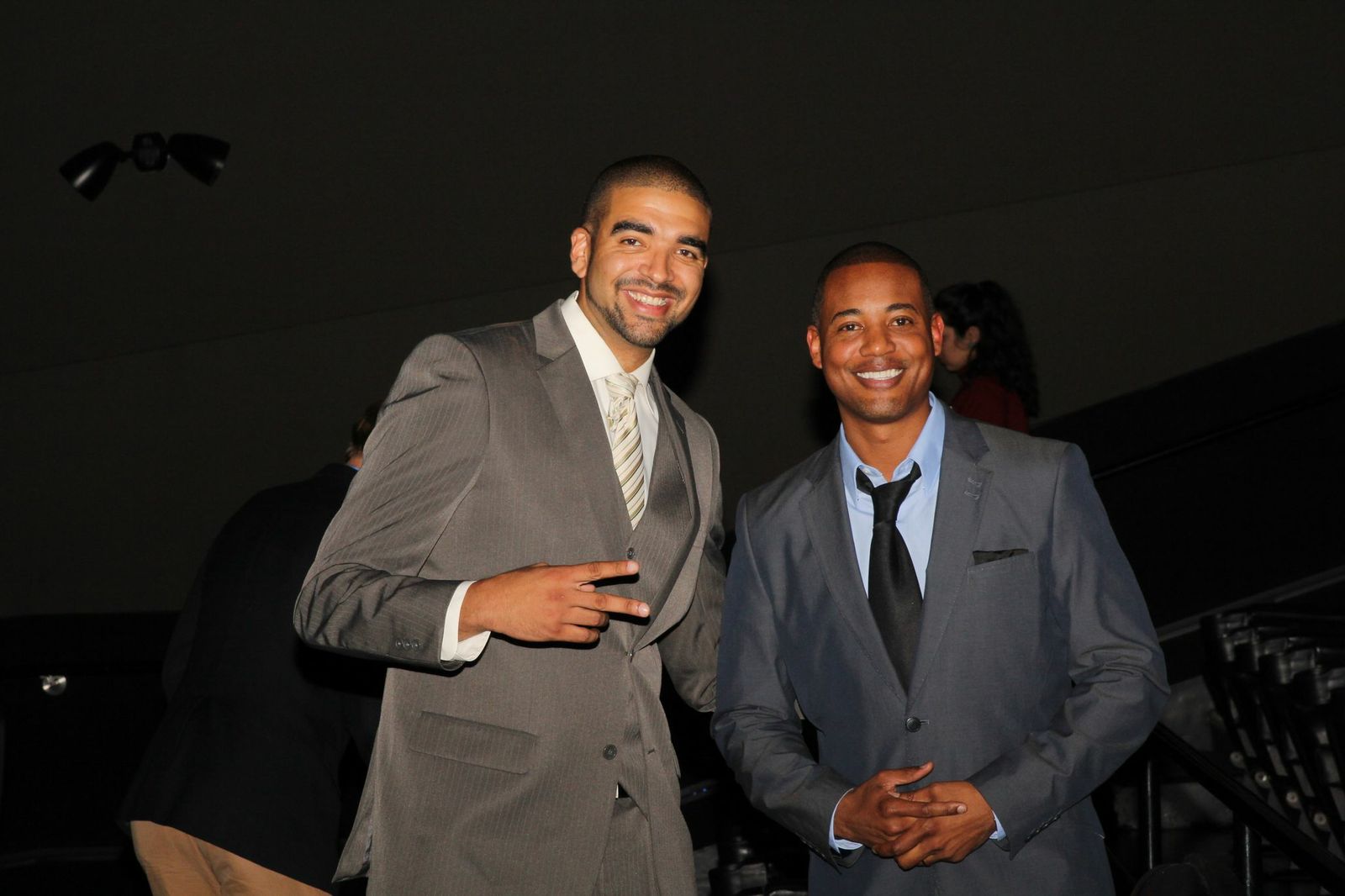 Producers of The Championship Rounds, MD Walton and Derrex Brady at the 2013 Los Angeles screening.
