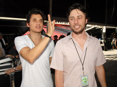 Zach Braff and John Mayer