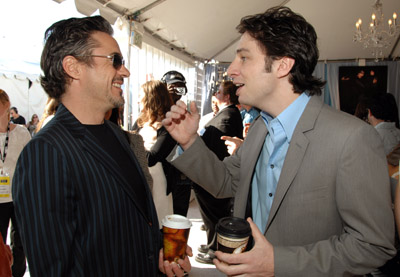 Robert Downey Jr. and Zach Braff