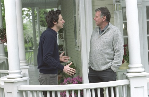 Still of Zach Braff and Tom Wilkinson in The Last Kiss (2006)