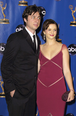 Zach Braff and Amber Tamblyn