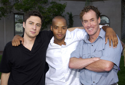 John C. McGinley, Zach Braff and Donald Faison