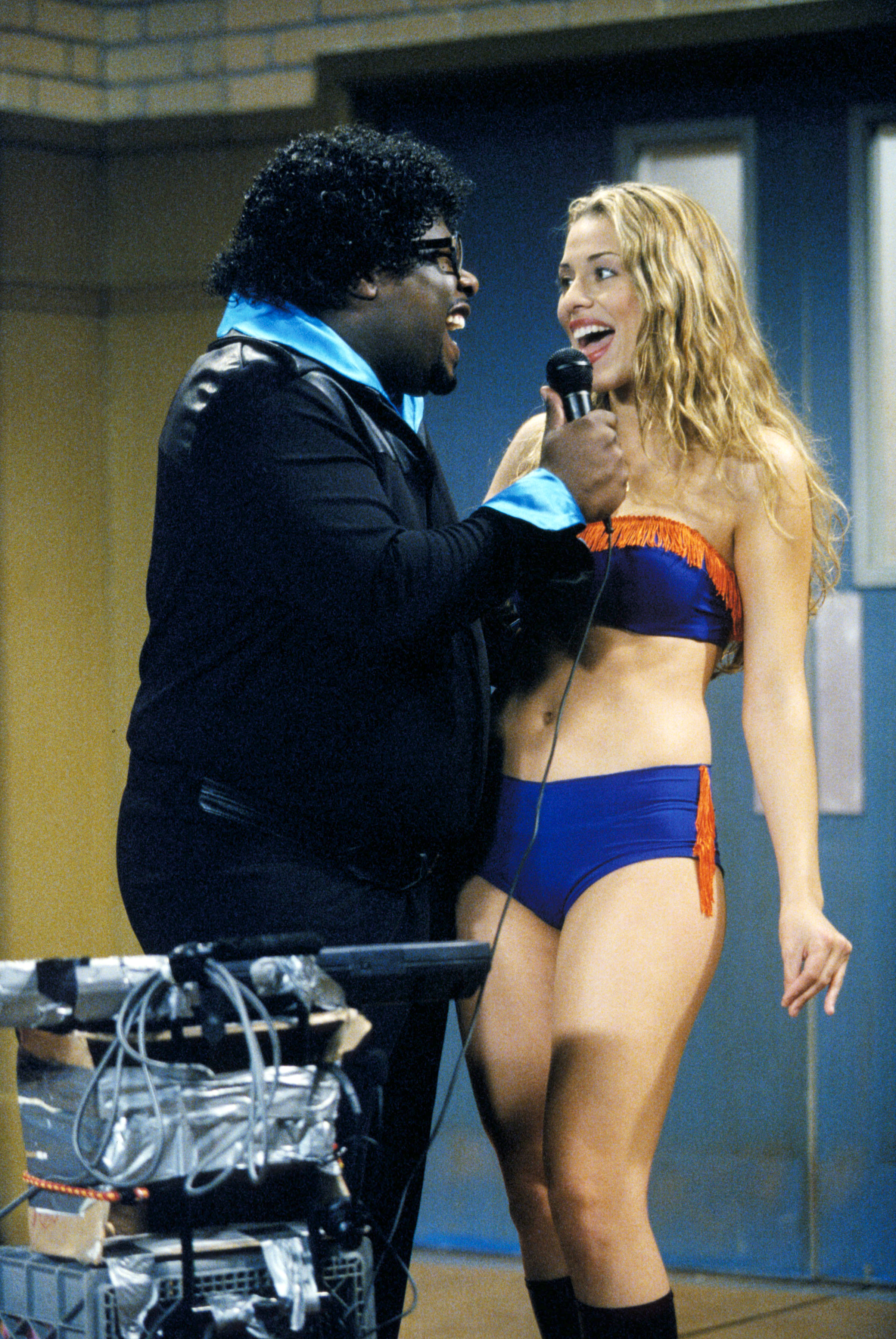 Cedric the Entertainer and Amy Brassette as 