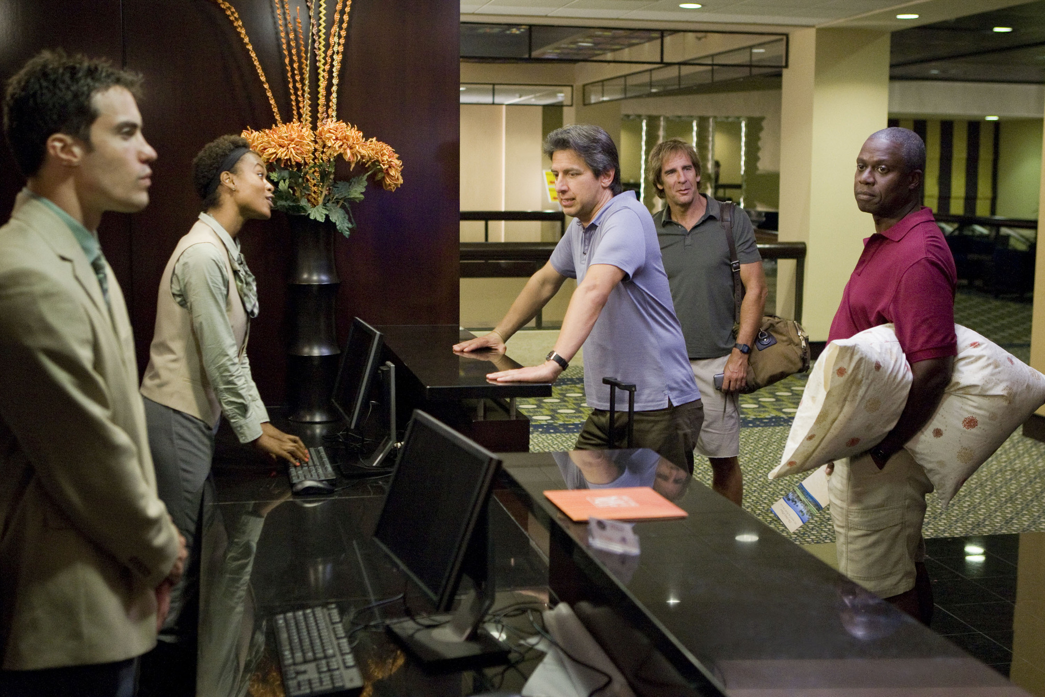 Still of Scott Bakula, Ray Romano and Andre Braugher in Men of a Certain Age (2009)