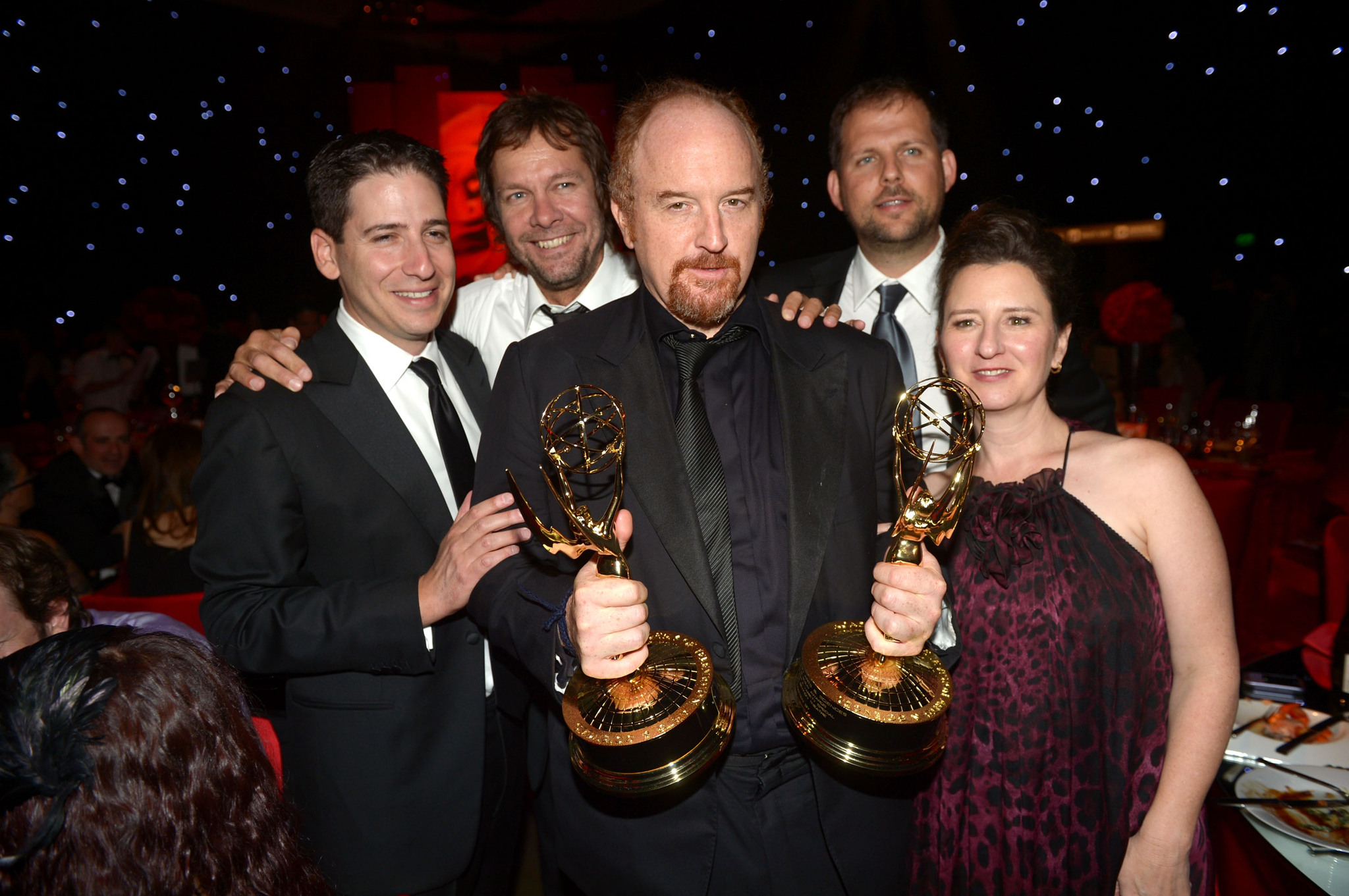 Dave Becky, Blair Breard, Louis C.K. and Nick Grad at event of The 64th Primetime Emmy Awards (2012)