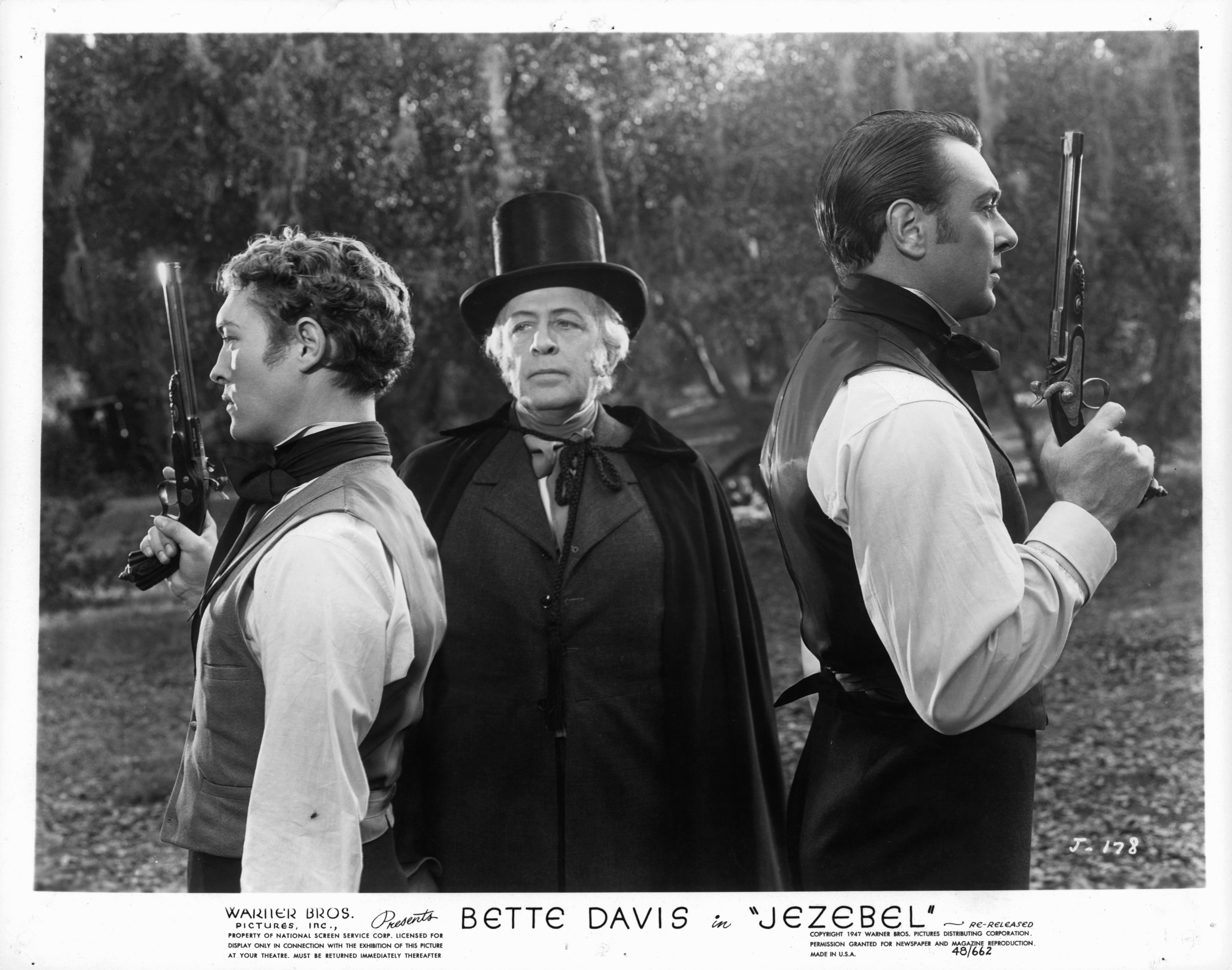 Still of George Brent and Richard Cromwell in Jezebel (1938)