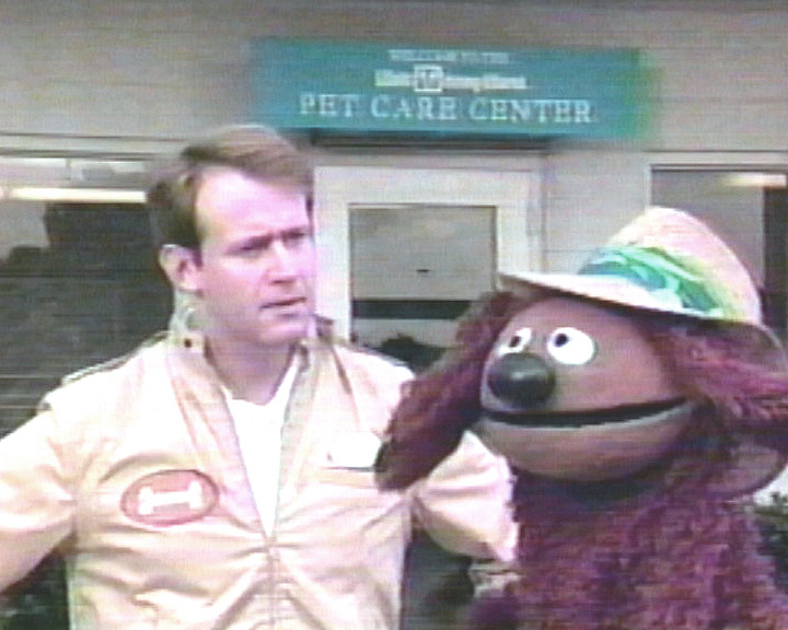 Jeff as the Pet Care Attendant in The Muppets at Walt Disney World.