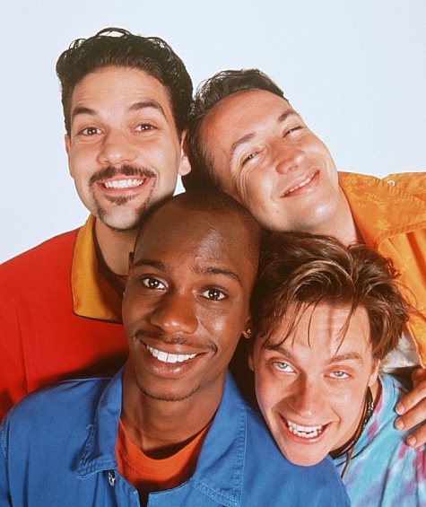 Harland Williams, Jim Breuer, Dave Chappelle and Guillermo Díaz in Half Baked (1998)