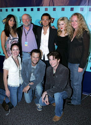 Jordana Brewster, Ashley Johnson, Susan Johnson, David Moscow, Rick Rosenthal, Gregory Smith, Tracy Underwood and Logan Bartholomew at event of Nearing Grace (2005)