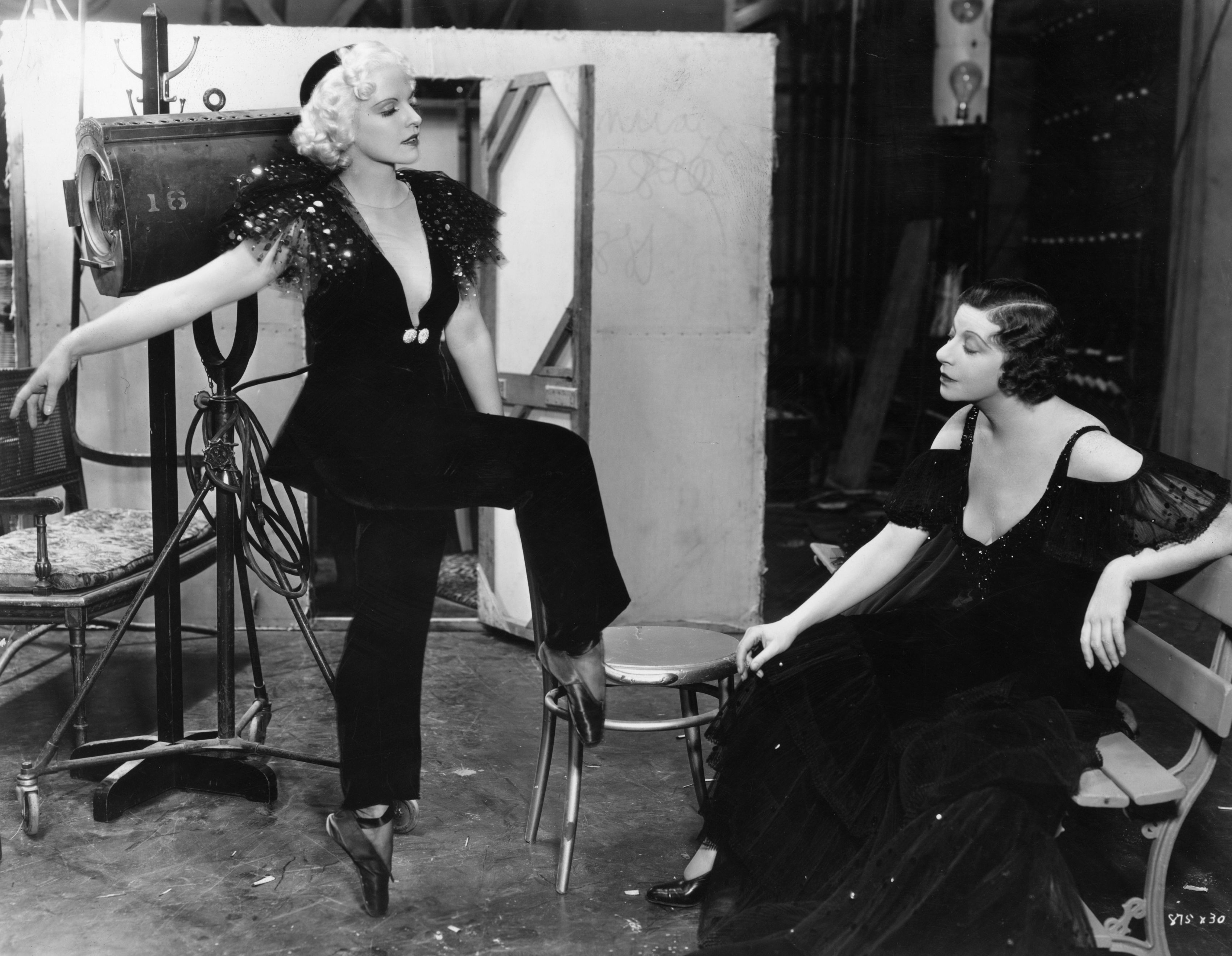 Still of Fanny Brice and Harriet Hoctor in The Great Ziegfeld (1936)