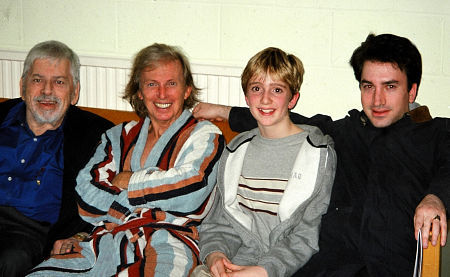 Photo taken December 2003 backstage at the Theatre Royal in Plymouth, England following a stage performance of the Leslie Bricusse musical adaptation of Charles Dickens' 
