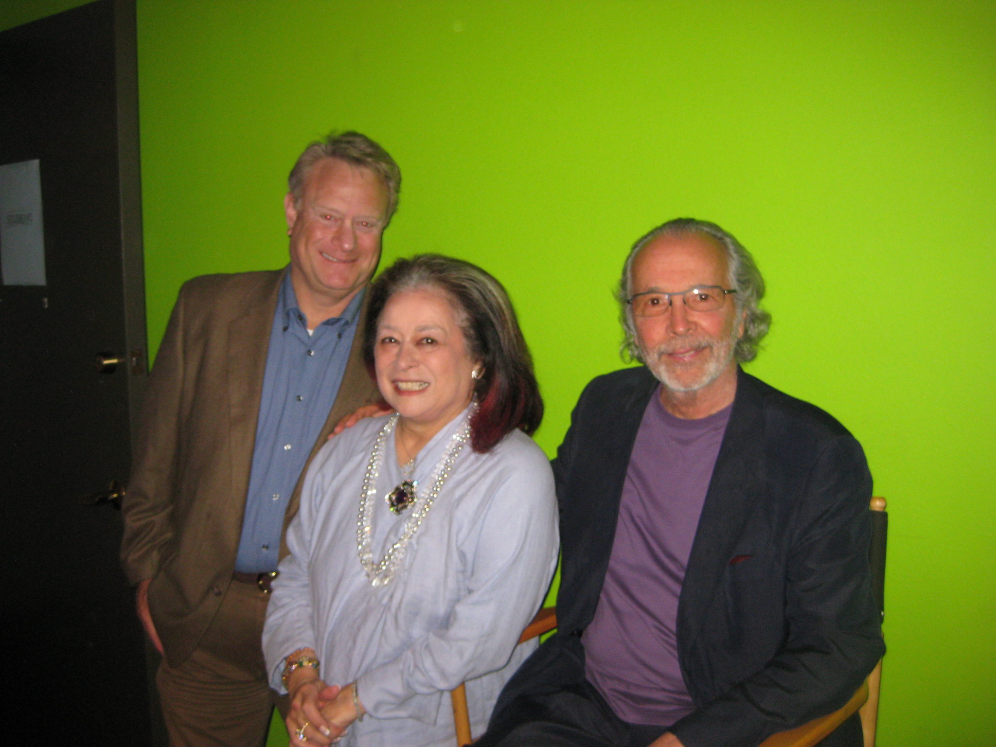 Kevin Brief & Herb Alpert being interviewed by Joan Quinn.