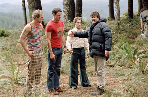 Matthew Lillard, Seth Green, Steven Brill and Dax Shepard in Without a Paddle (2004)
