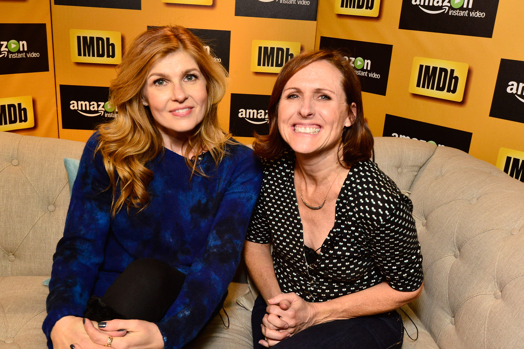 Connie Britton and Molly Shannon at event of IMDb & AIV Studio at Sundance (2015)