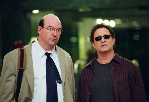 Albert Brooks and John Carroll Lynch in Looking for Comedy in the Muslim World (2005)