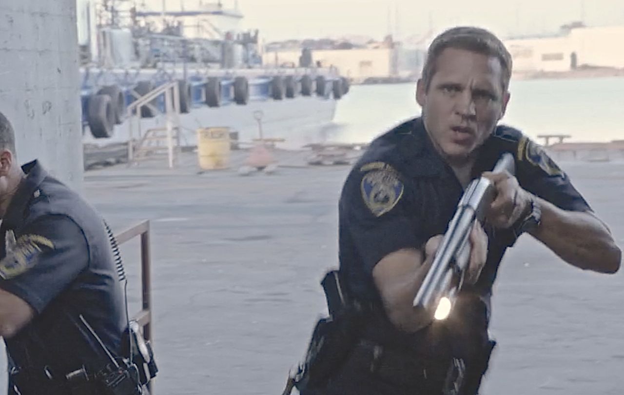 Police raid. -Still from SONS OF ANARCHY.
