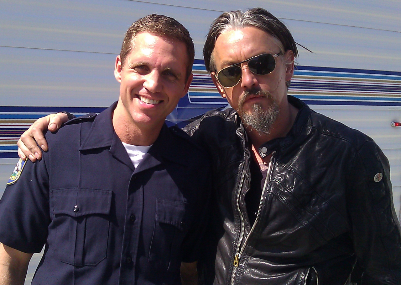 Andre Brooks and Tommy Flanagan -season 6 of Sons Of Anarchy.