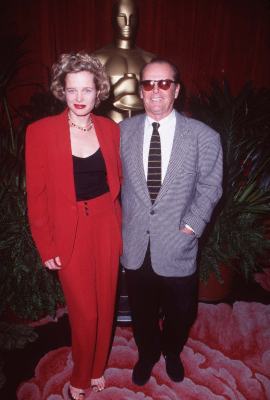 Jack Nicholson and Rebecca Broussard