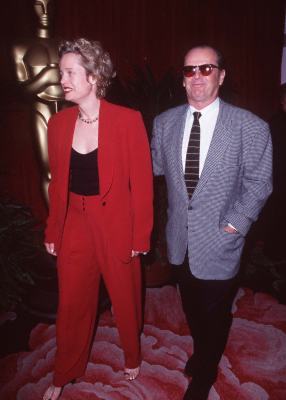 Jack Nicholson and Rebecca Broussard