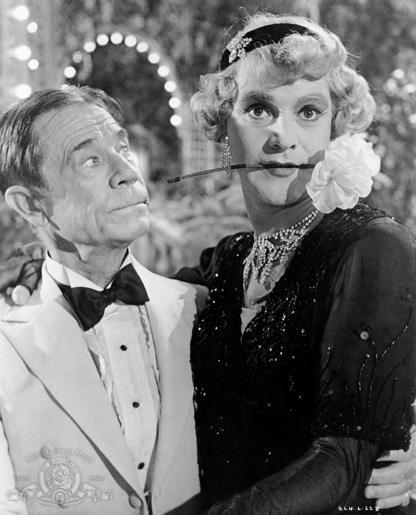 Still of Jack Lemmon and Joe E. Brown in Dziaze tik merginos (1959)