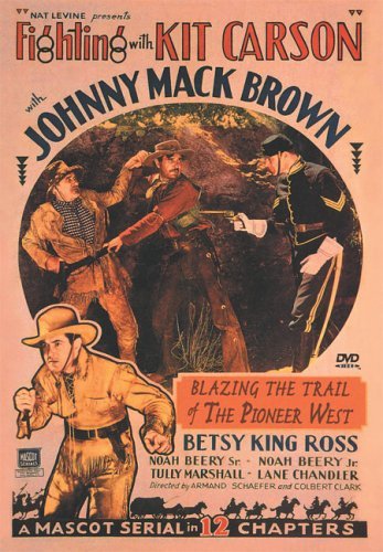 Johnny Mack Brown, Lane Chandler and Tully Marshall in Fighting with Kit Carson (1933)