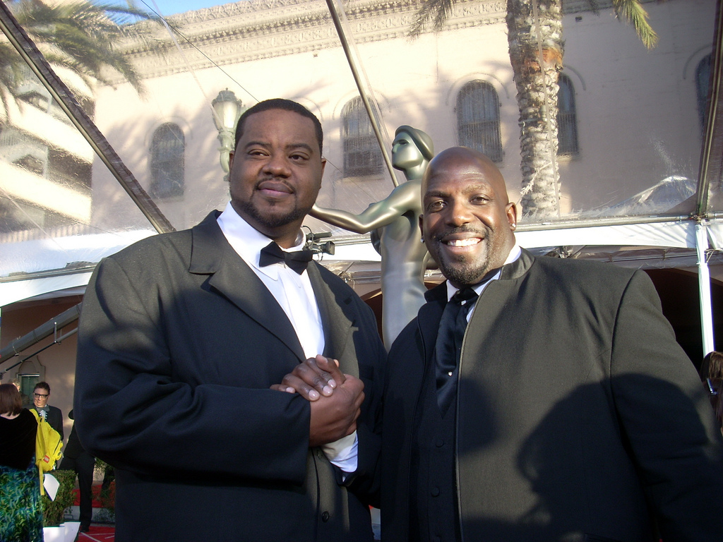 Grizz Chapman and Kevin 'Dot Com'Brown at the 15th annual Screen Actor's Award