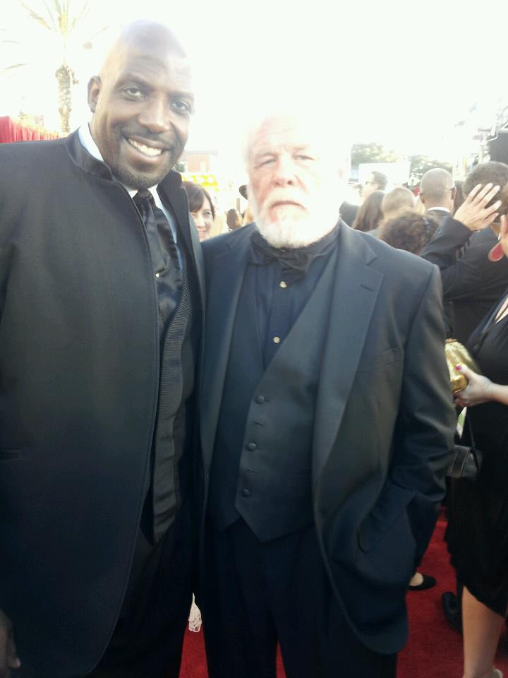 Nick Nolte and Kevin 'Dot Com' Brown at the 18th Annual SAG Awards