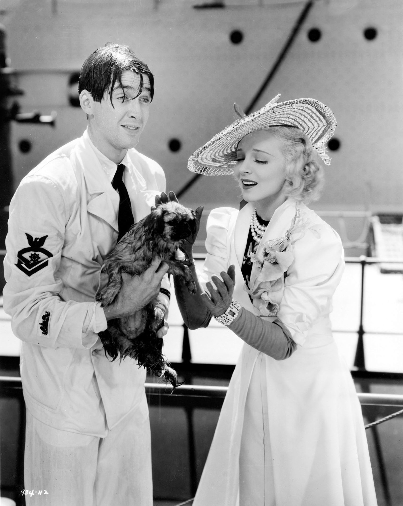 Still of James Stewart and Virginia Bruce in Born to Dance (1936)