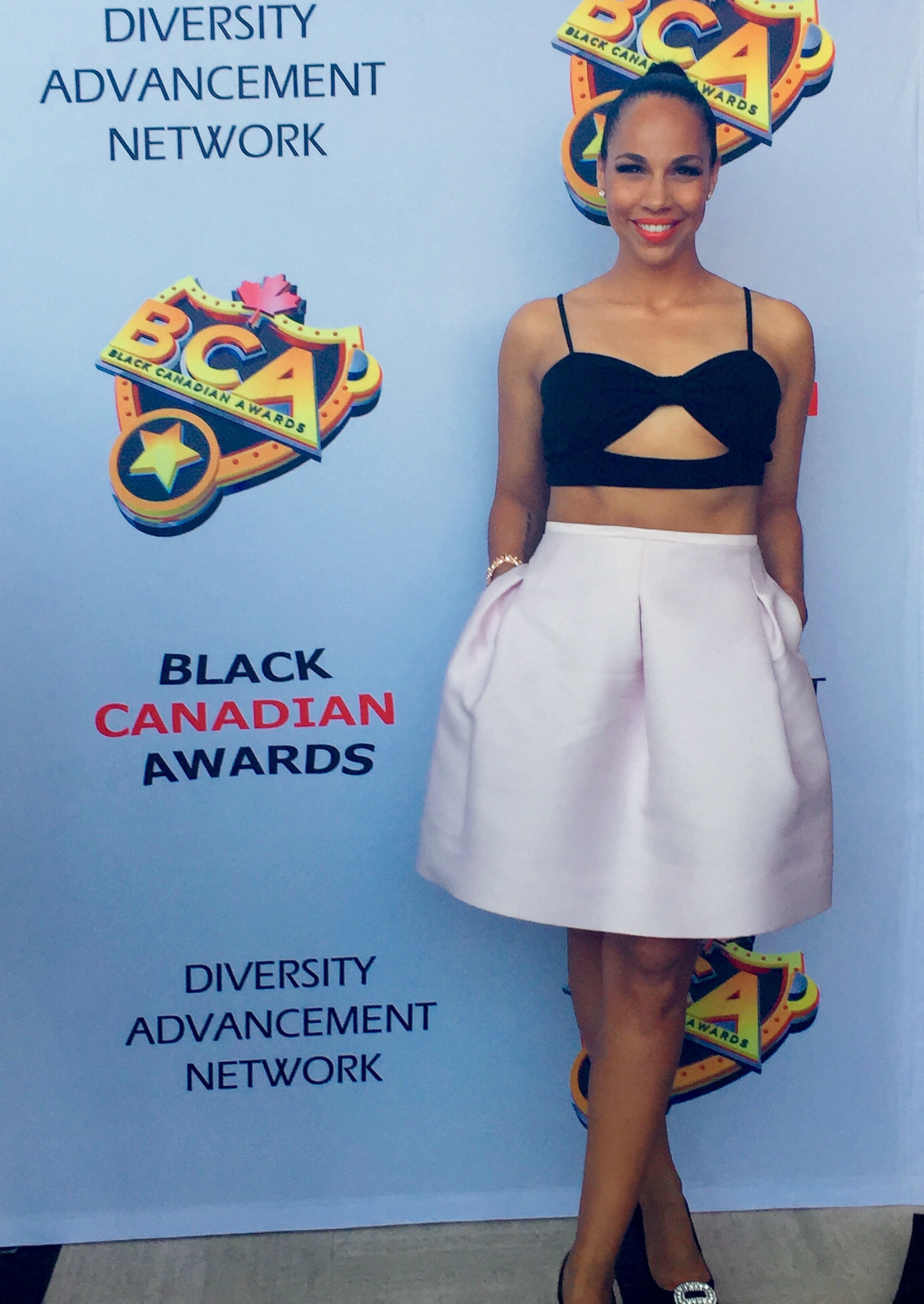 Amanda Brugel attends the 2015 Black Canadian Awards