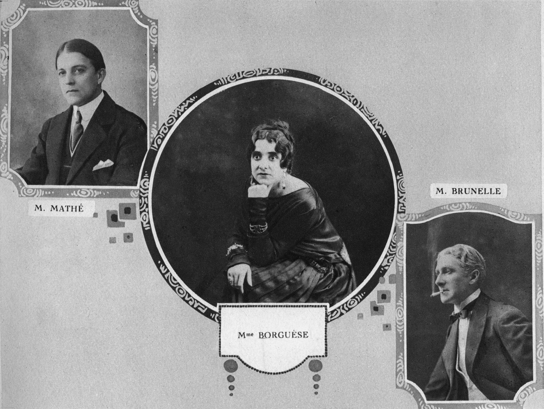 Still of Andrew Brunelle and Juana Borguese in La nouvelle mission de Judex (1917)