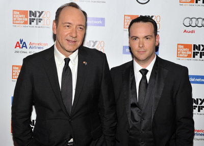 Kevin Spacey and Dana Brunetti at event of The Social Network (2010)
