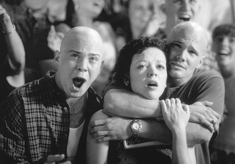 Still of Emily Bergl, Dylan Bruno and Justin Urich in The Rage: Carrie 2 (1999)