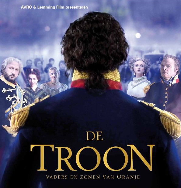 Dvd/poster design for Tv series The Throne/ De Troon