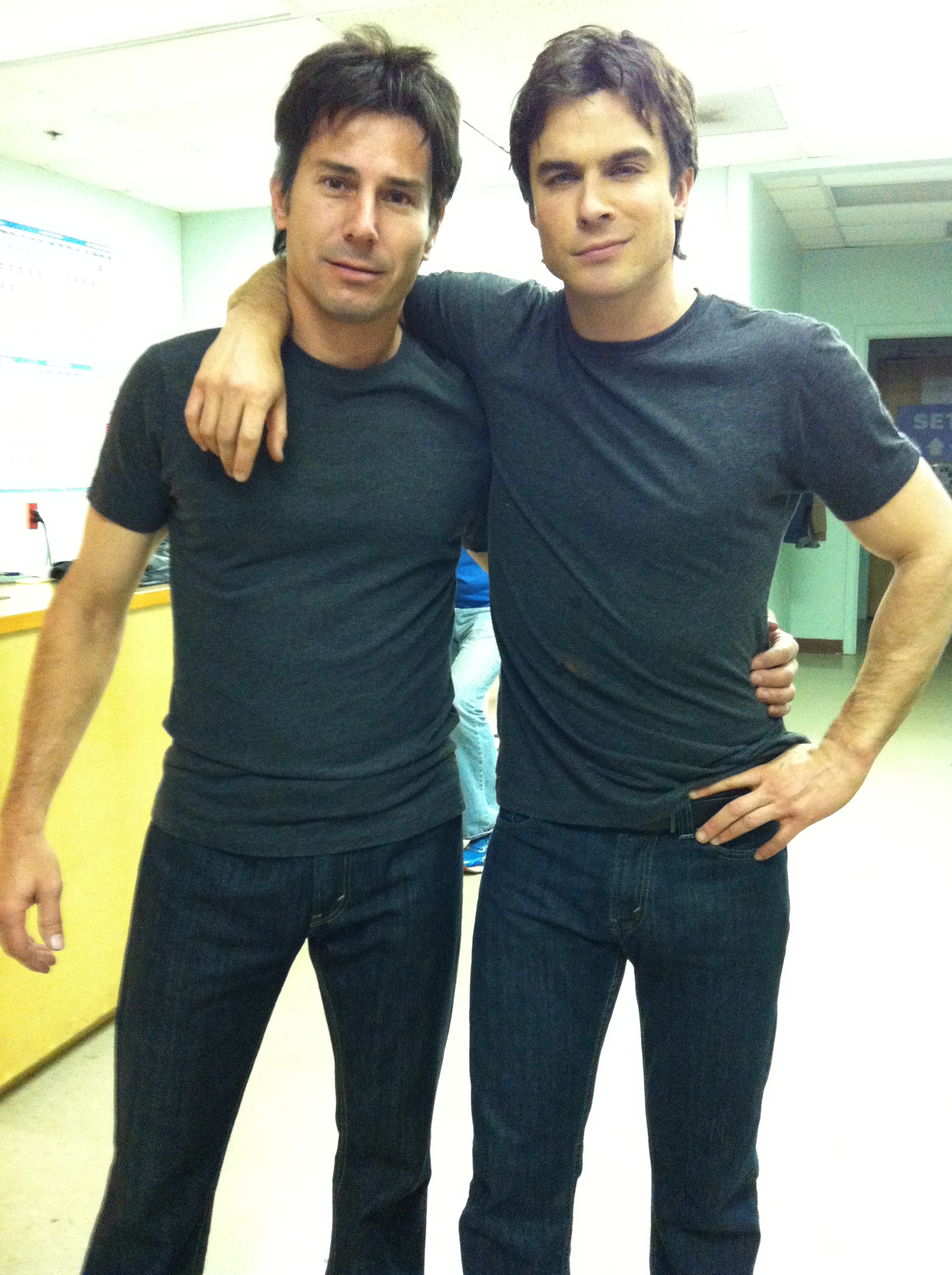 Ian Somerhalder double a few times in season 4 of Vampire Diaries.