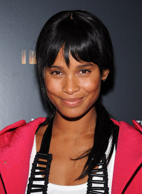 Joy Bryant at event of Gelezinis zmogus (2008)