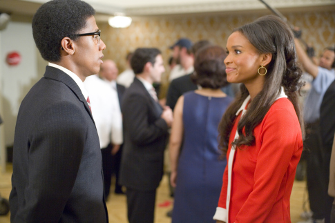 Still of Joy Bryant and Nick Cannon in Bobby (2006)