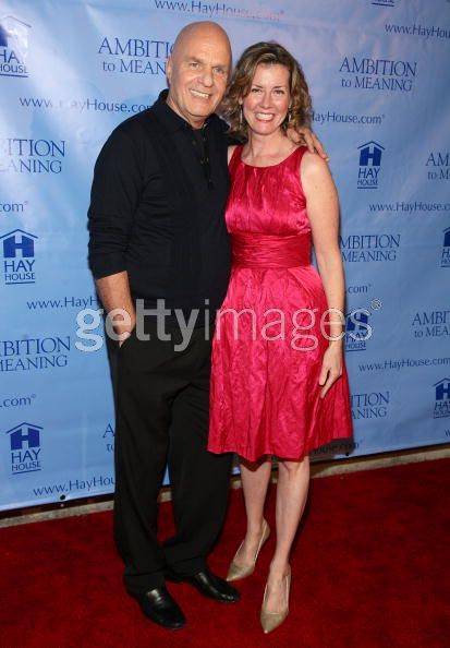 Molly Bryant & Dr. Wayne Dyer at premiere of FROM AMBITION TO MEANING at the Egyptian Theater Hollywood CA Jan 2009