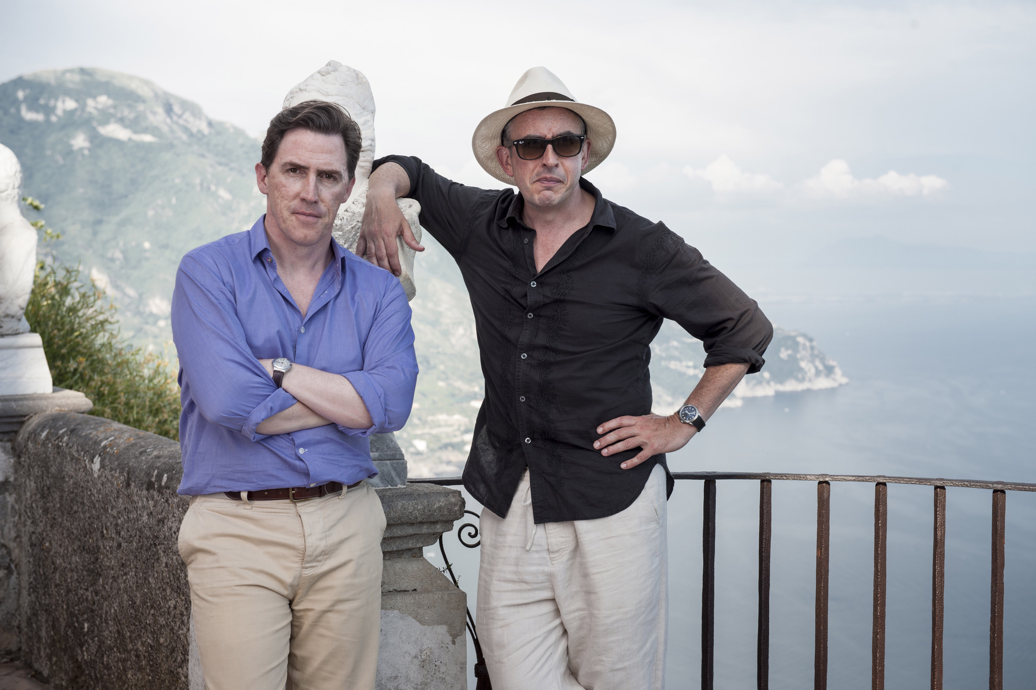 Still of Rob Brydon and Steve Coogan in Atostogos Italijoje (2014)