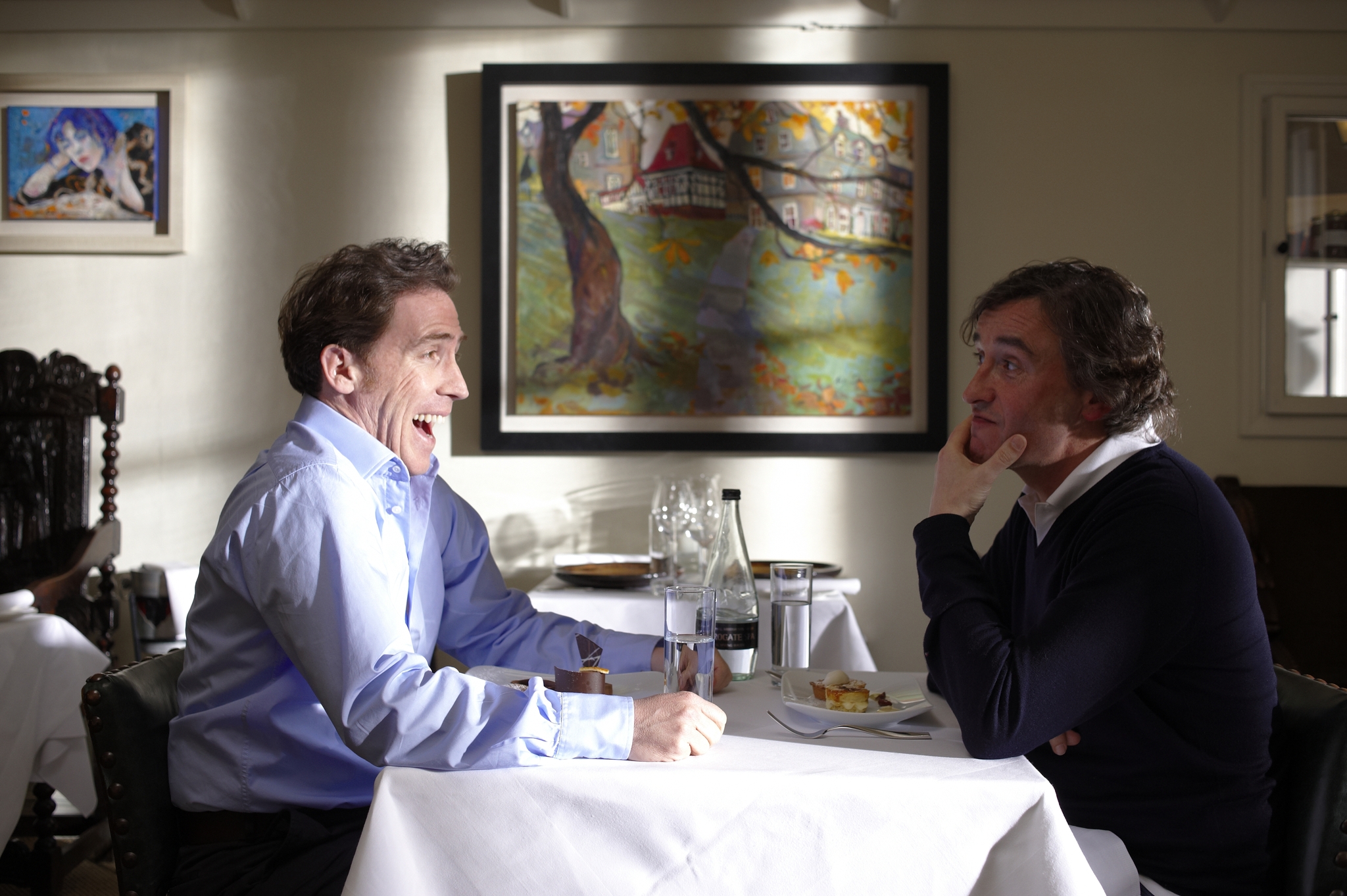 Still of Rob Brydon and Steve Coogan in The Trip (2010)