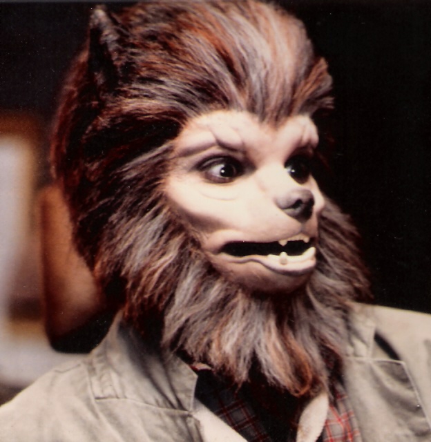 Werewolf makeup by Norman Bryn for a PBS children's program.