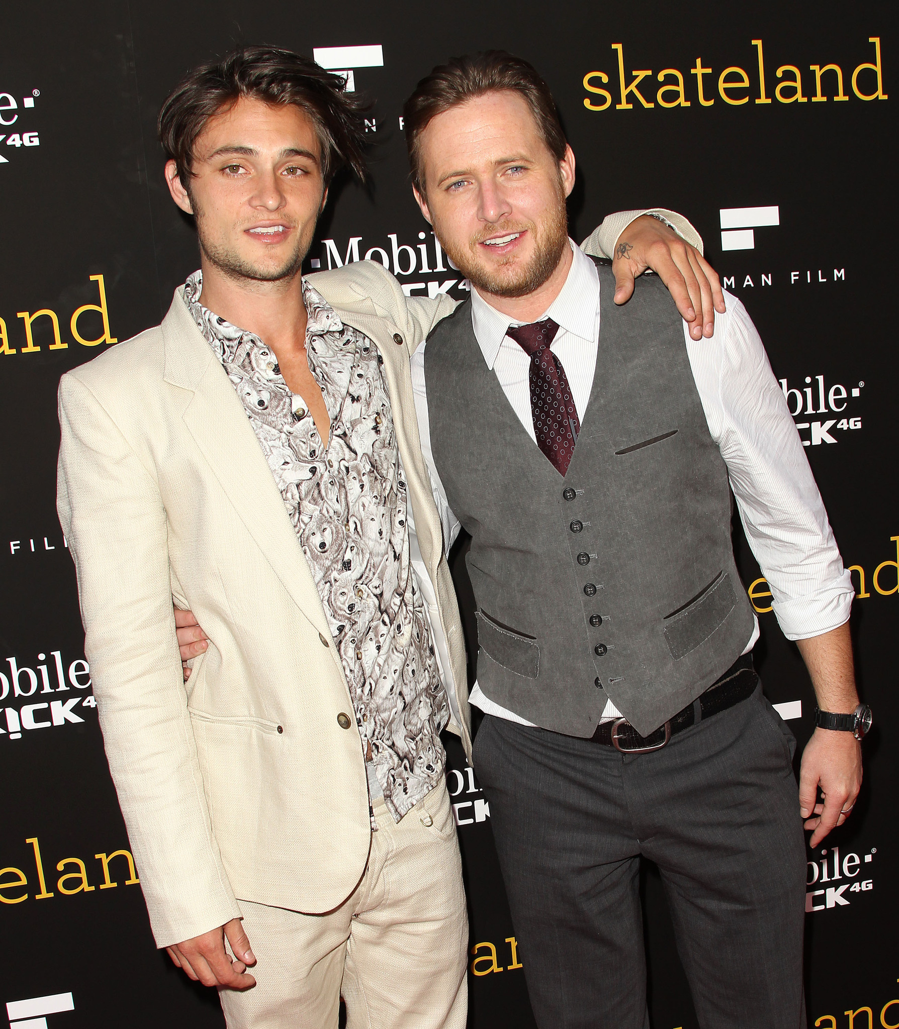 A.J. Buckley and Shiloh Fernandez at event of Skateland (2010)