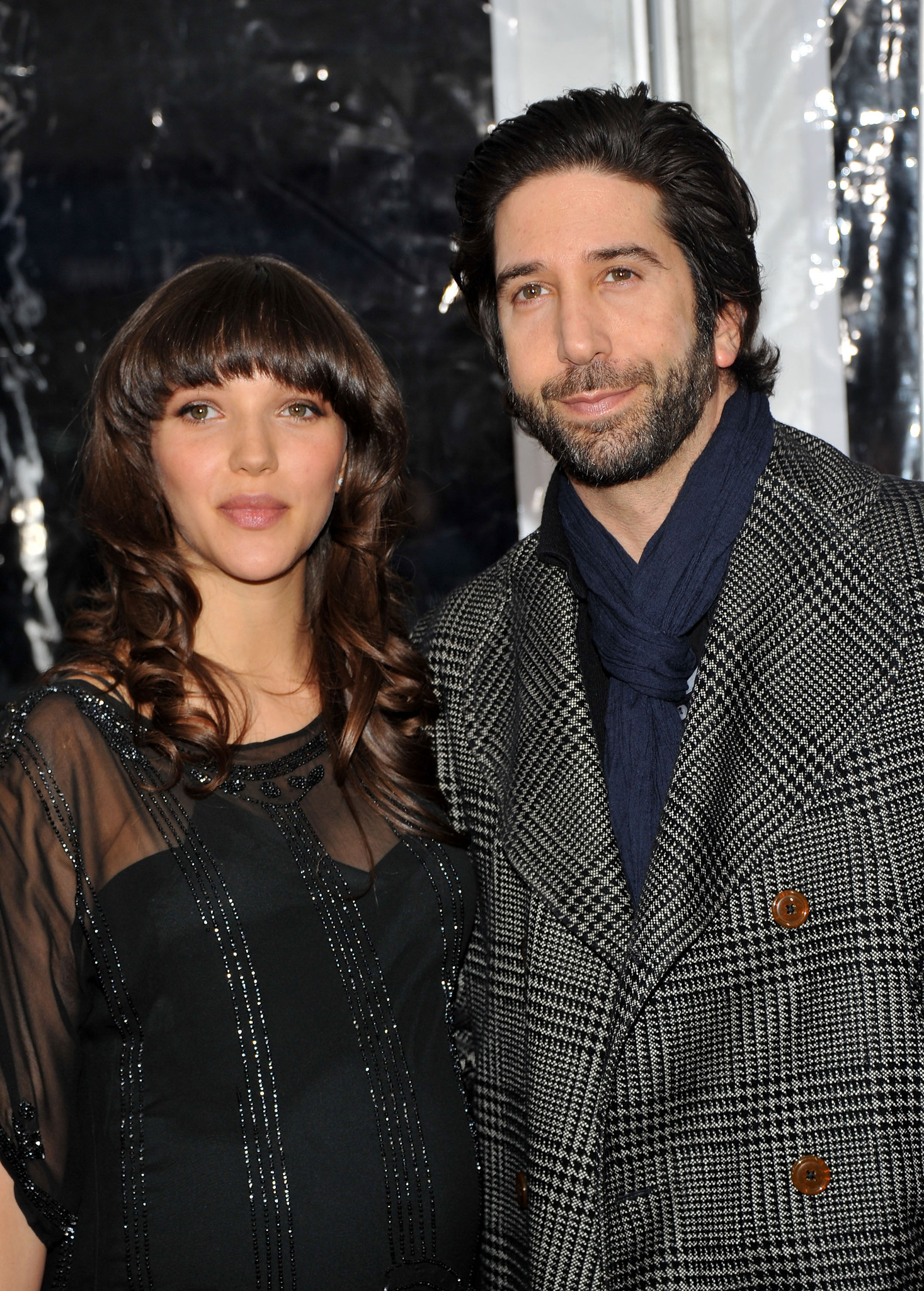 David Schwimmer and Zoe Buckman at event of Arthur (2011)