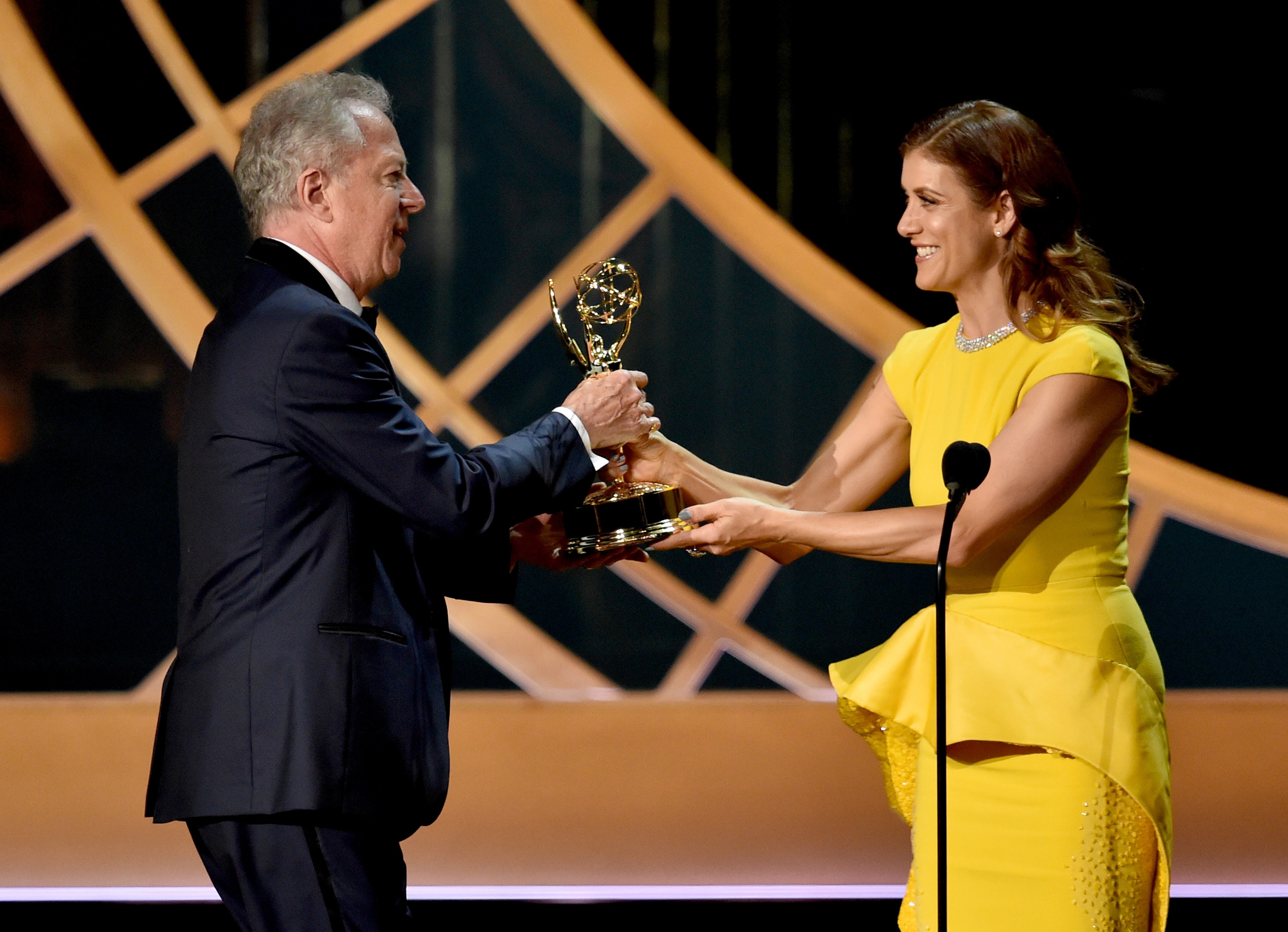 Kate Walsh and Colin Bucksey at event of The 66th Primetime Emmy Awards (2014)