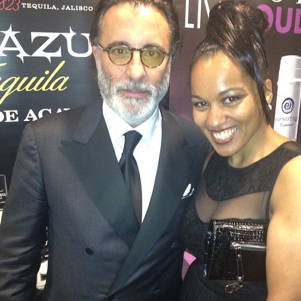 ANDY GARCIA & VIRGINIA BRIGHT @Premier