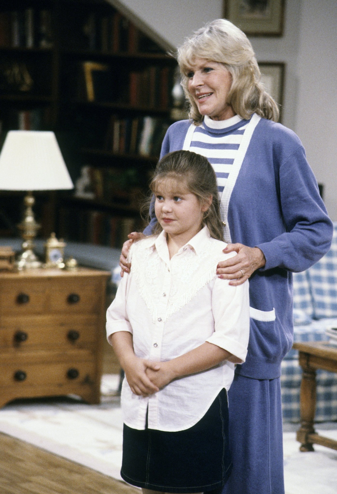 Still of Candace Cameron Bure and Alice Hirson in Full House (1987)