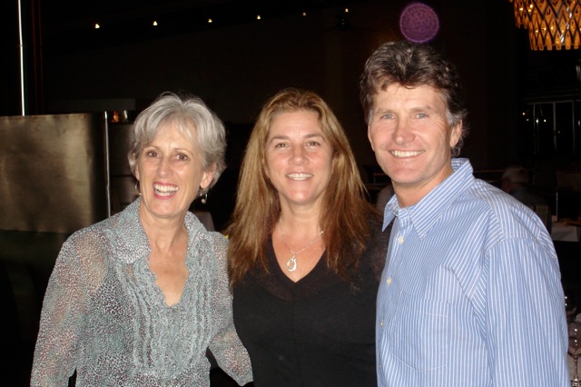 Amanda Hampson, Bonnie Burgess, Don Burgess