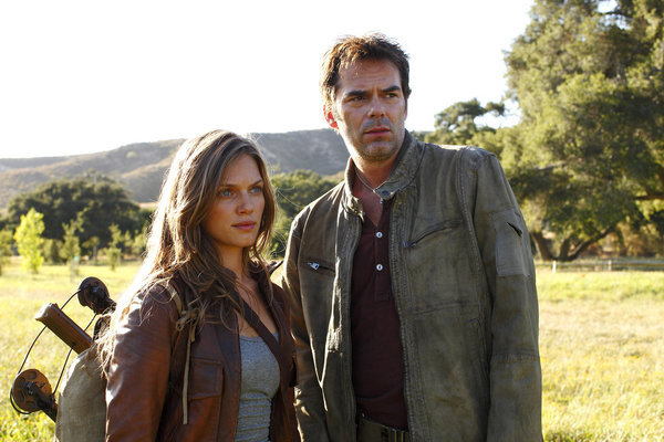 Still of Billy Burke and Tracy Spiridakos in Revolution (2012)