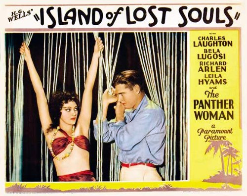 Richard Arlen and Kathleen Burke in Island of Lost Souls (1932)
