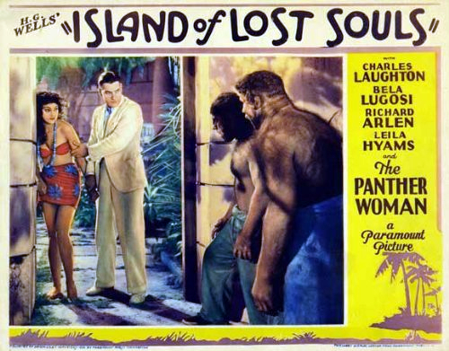 Richard Arlen and Kathleen Burke in Island of Lost Souls (1932)
